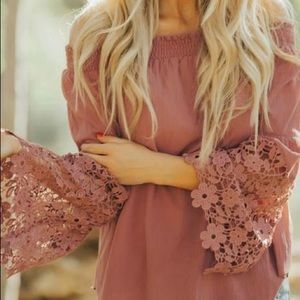 Off shoulder top